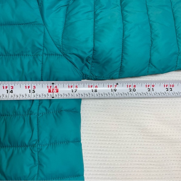 Lands' End Kids Teal Puffer Jacket - Picture 7 of 10